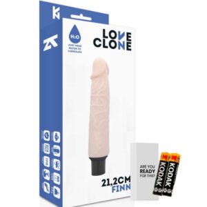 Loveclone - Finn Auto-Lubrificação Vibrador 21,2 Cm