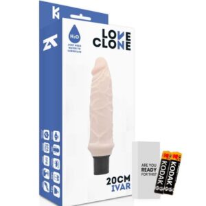 Loveclone - Ivar Vibrador De Autlubrificação 20cm