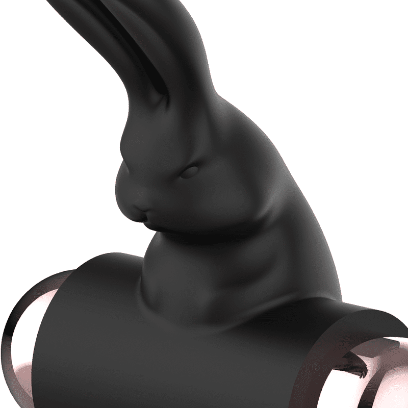 Coquette - Anel  Chic Desire Com Vibrador Preto/ Ouro - Image 4