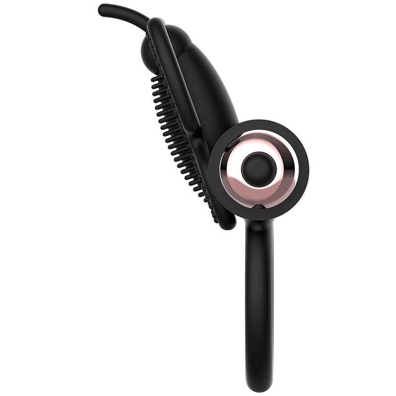 Coquette - Anel Coquete Chic Desire Borboleta Com Vibrador Preto/ Ouro - Image 2