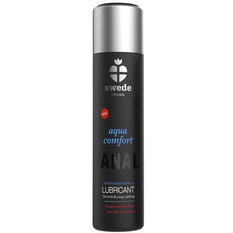 Swede - Aqua Comfort Lubricante Anal Base Água 120 Ml