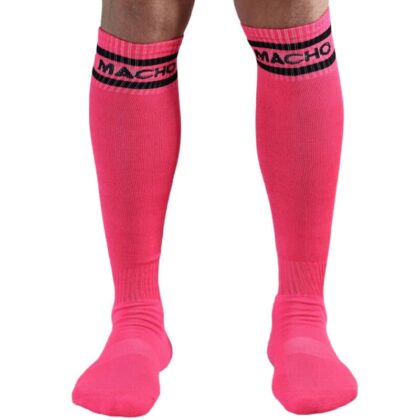Macho Underwear - Calcetines Largos Talla Unica Rosa