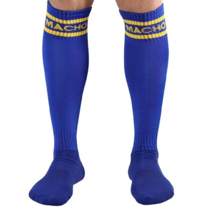 Macho Underwear - Calcetines Largos Talla Unica Azul