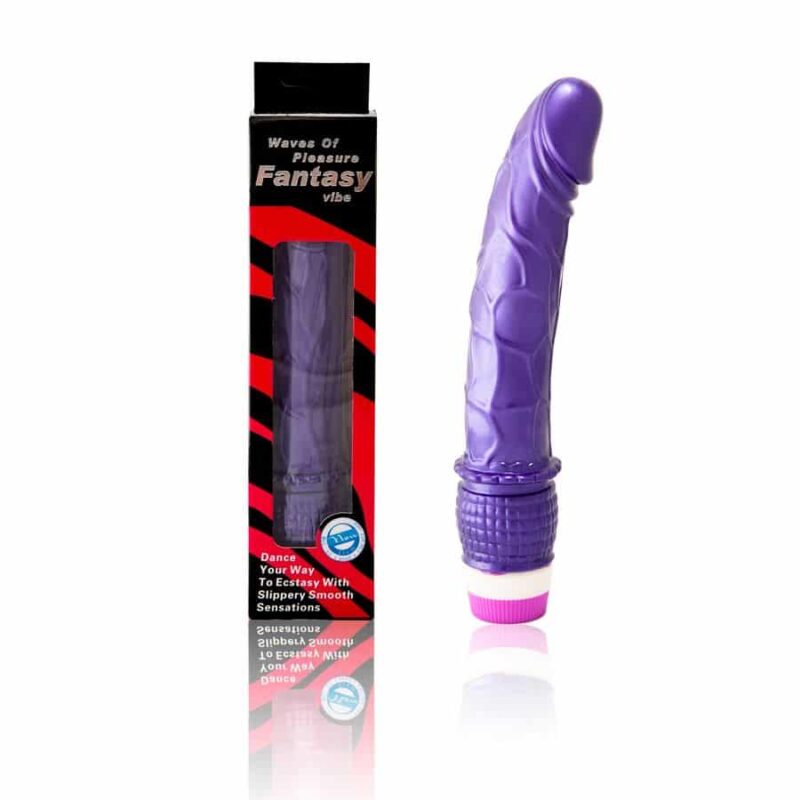 Baile - Vibrador Lilás Realistico 23 Cm