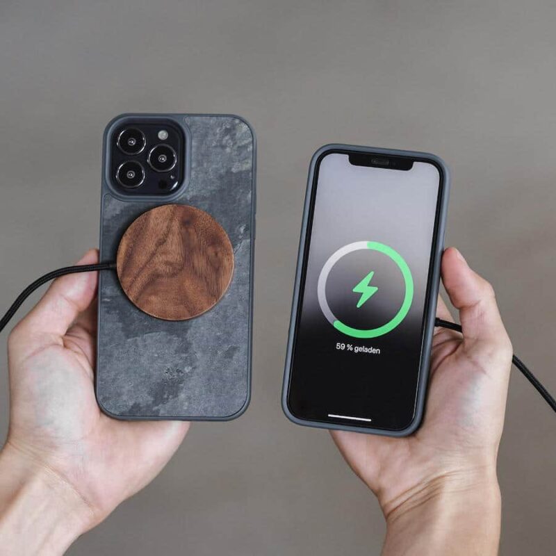 Woodcessories - MagSafe Bumper Stone iPhone 14 Plus - Image 3