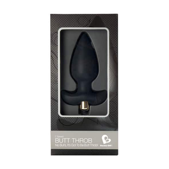 Rocks-Off - Butt Throb 7 Velocidade Anal Estimulador Preto - Image 2