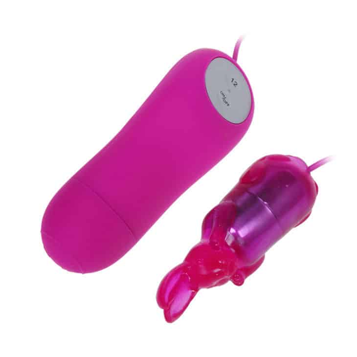 Baile - Bonéto Coelho Secreto Vibrador Roxo 12 Velocidade - Image 3