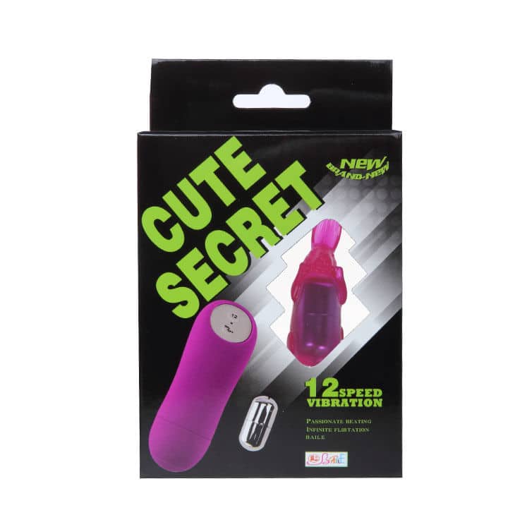 Baile - Bonéto Coelho Secreto Vibrador Roxo 12 Velocidade - Image 8