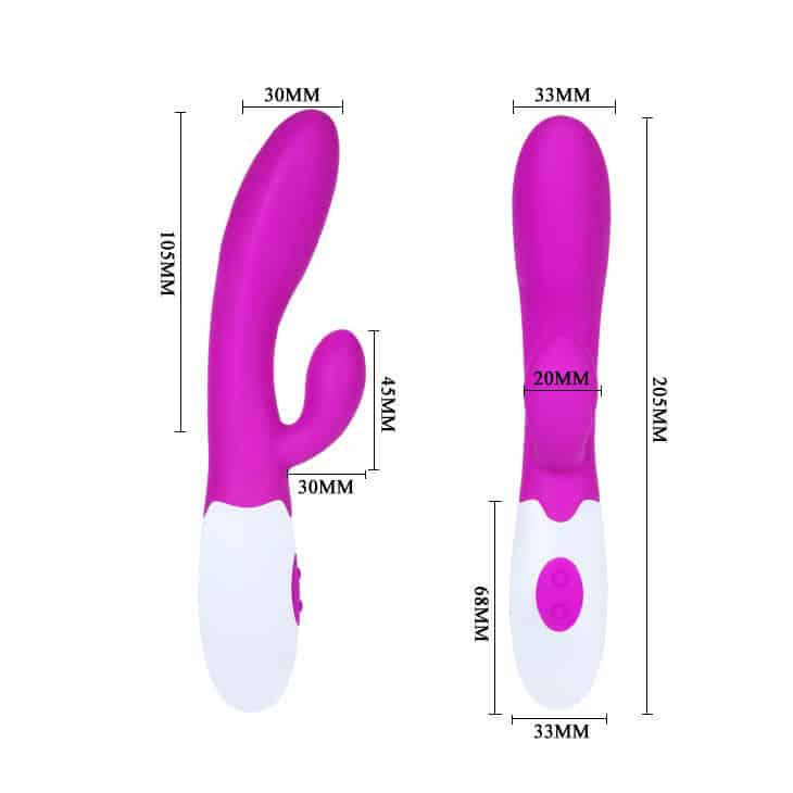 Pretty Love Flirtation - Vibrador Con Estimulador Clitóris Alvis - Image 6