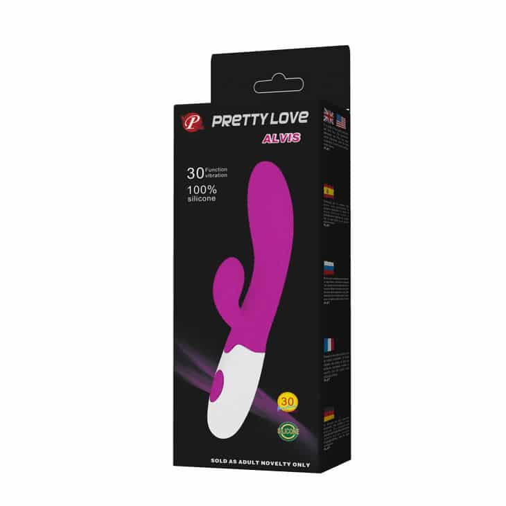 Pretty Love Flirtation - Vibrador Con Estimulador Clitóris Alvis - Image 9
