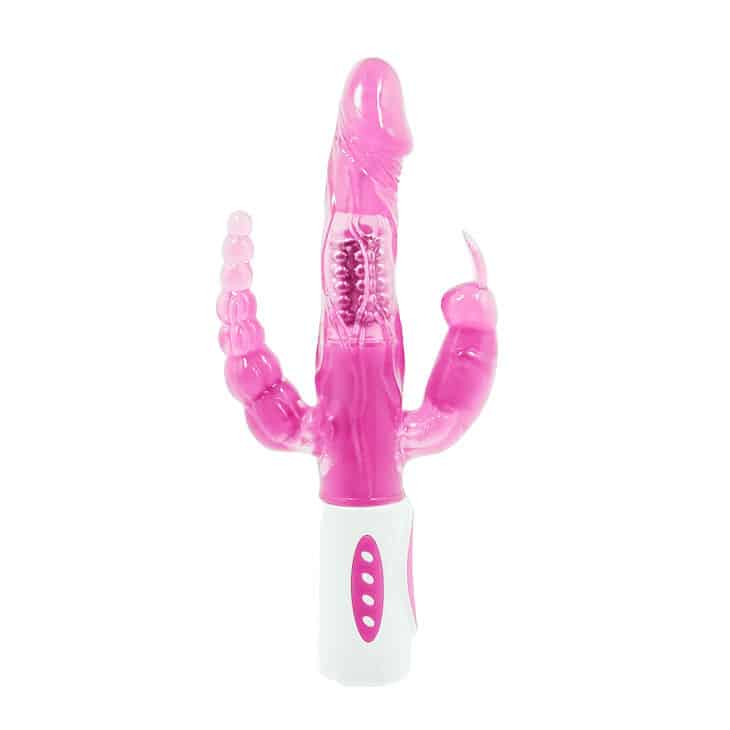 Baile - Pretty Bunny Triple Vibrador Rotador - Image 2