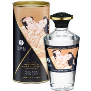 Shunga - Aphrodisiac Warming Oil Fetish Vanilla 100 Ml