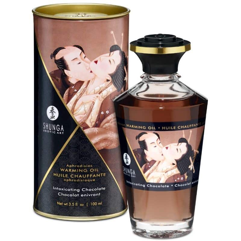 Shunga - Aphrodisiac Aquecimento Óleo Chocolate 100 Ml
