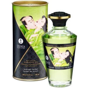 Shunga - Aphrodisiac Warming Oil Midnight Sorbet 100 Ml