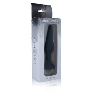 Intense Anal Toys - Nível Anal Intenso 4 15,5 Cm Preto