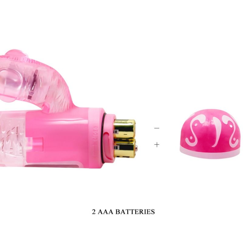 Baile - Vibrador Multivelocidad Con Estimulador Rosa - Image 7
