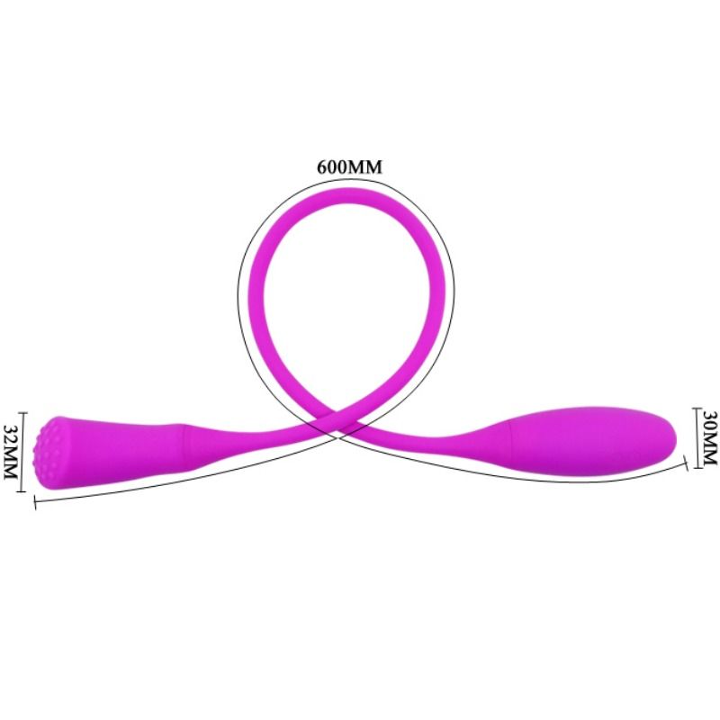 Pretty Love Smart - Snaky Vibe Vibrador 2 Motores - Image 4