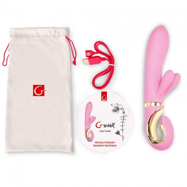 G-Vibe - Fun Toys Grabbit Vibrator Pink - Image 2