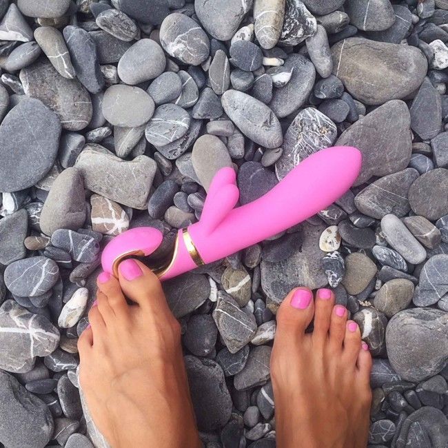 G-Vibe - Fun Toys Grabbit Vibrator Pink - Image 3