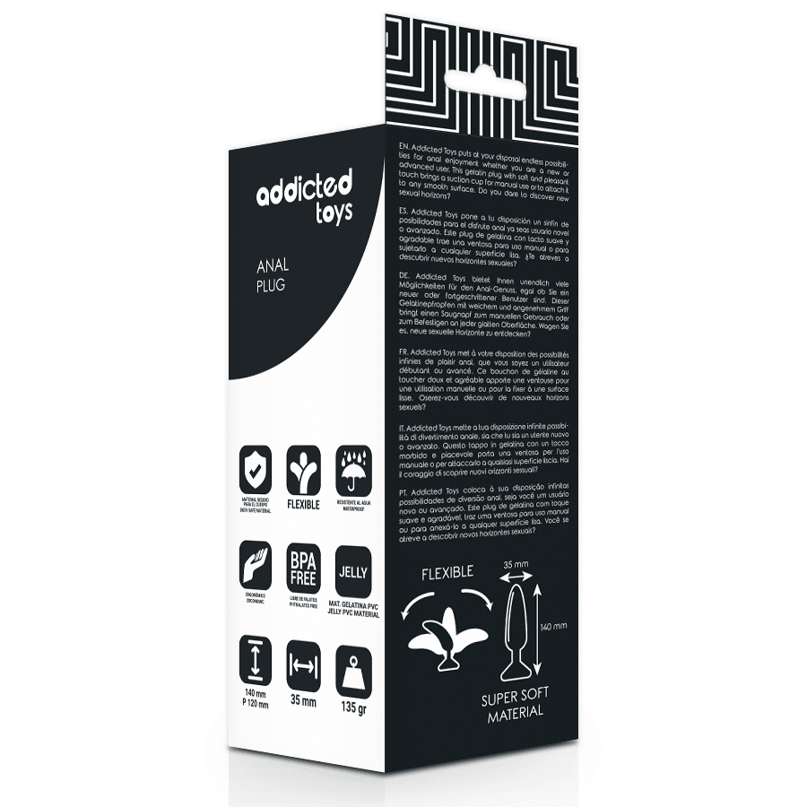 Addicted Toys - Tomada Anal De Brinquedos Viciados 13,5 Cm - Image 3