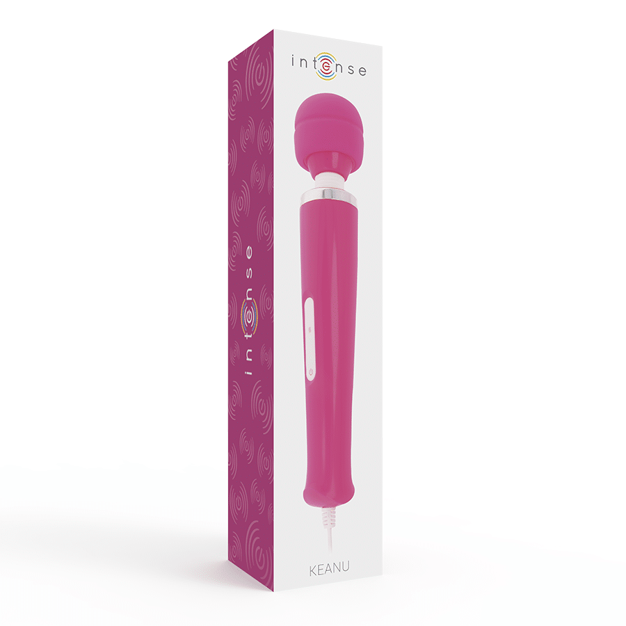 Intense Couples Toys - Poder De Vibração Intensa Keanu Rosa - Image 2