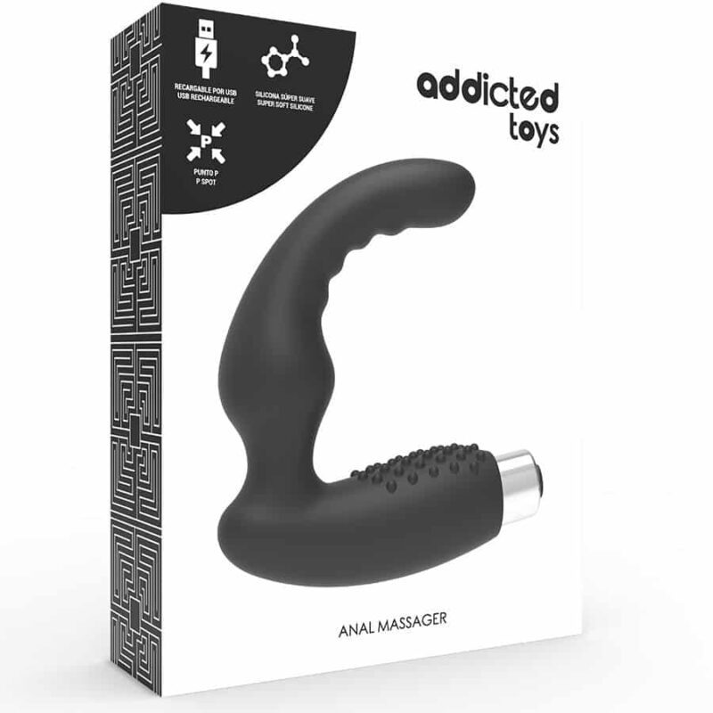 Addicted Toys - Brinquedos Viciados Vibrador Prótese Recarregável Preto D-221318 - Image 4