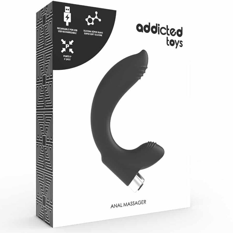 Addicted Toys - Brinquedos Viciados Vibrador Prótese Recarregável Preto D-221323 - Image 5