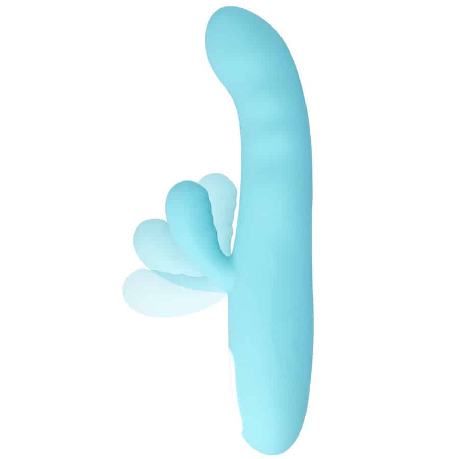 Mia - Vibrador Giratório  Eiffel Turquoise Blue - Image 2