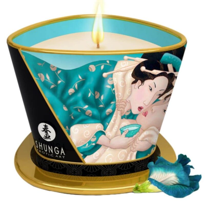 Shunga - Massage Candle Island Flores 170 Ml