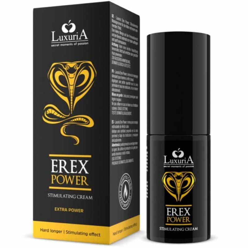 Intimateline Luxuria - Erex Power Creme De Pênis Mais Longo Duro 30 Ml