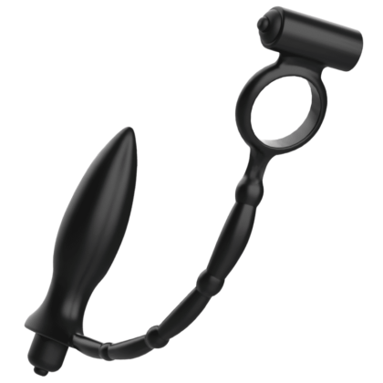 Addicted Toys - Plugue Anal De Brinquedos Viciados Com Anel Vibratório
