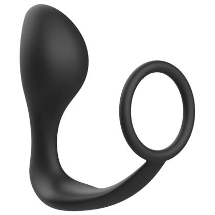 Addicted Toys - Plugue Anal De Brinquedos Viciados Com Anel De Silicone Preto D-227619