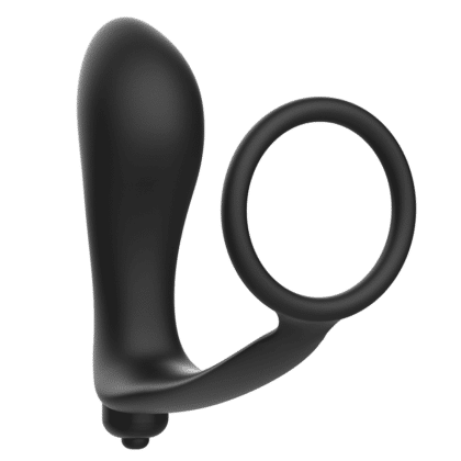 Addicted Toys - Plugue Anal Vibratório De Brinquedos Viciados Com Anel De Pênis