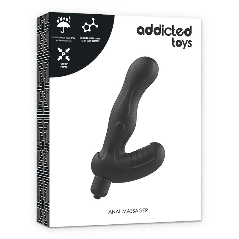 Addicted Toys - Toys Toys P-Spot Vibe Silicone Prostate Estimulador Anal - Image 5