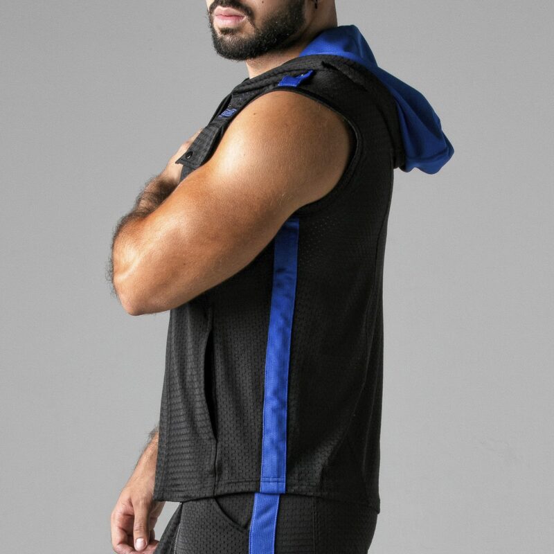 Colete Look At Harder Hoody Azul Locker Gear - Image 6