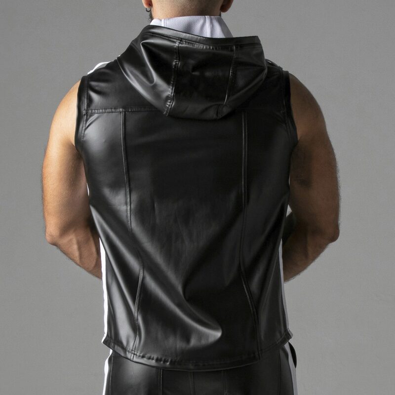 Colete Massive Rude Hoody Branco Locker Gear - Image 2