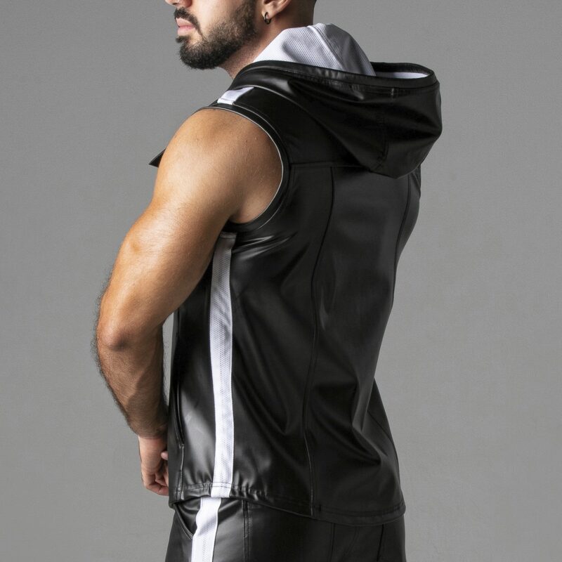 Colete Massive Rude Hoody Branco Locker Gear - Image 3