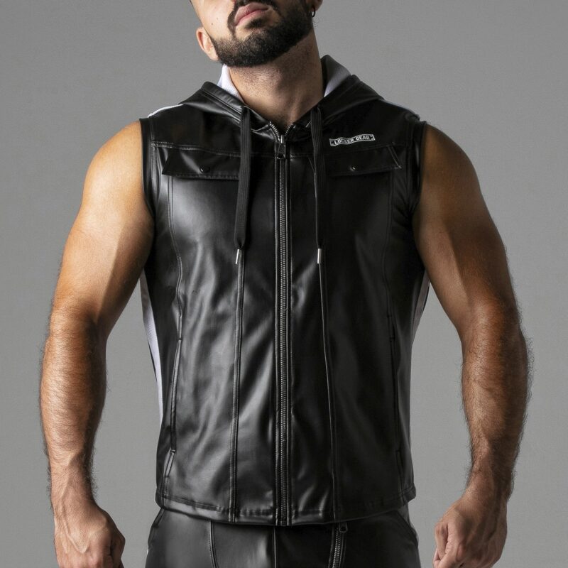 Colete Massive Rude Hoody Branco Locker Gear - Image 6