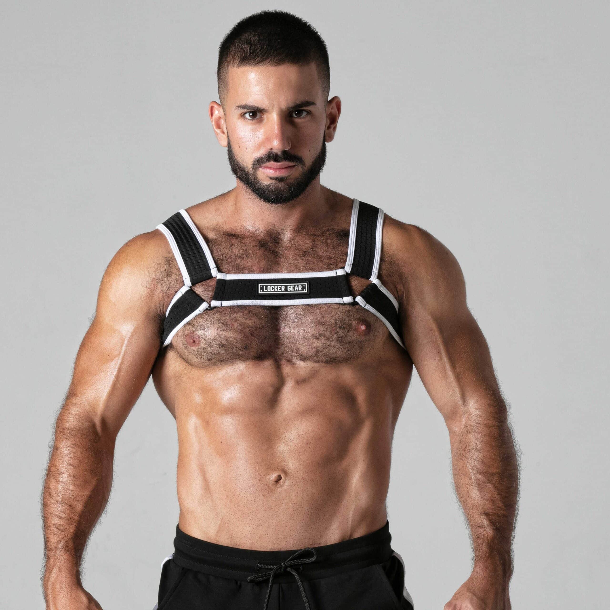 Arnês Corporal Look At Locker Gear Branco