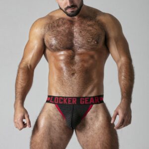 Jockstrap Push It Locker Gear Vermelho