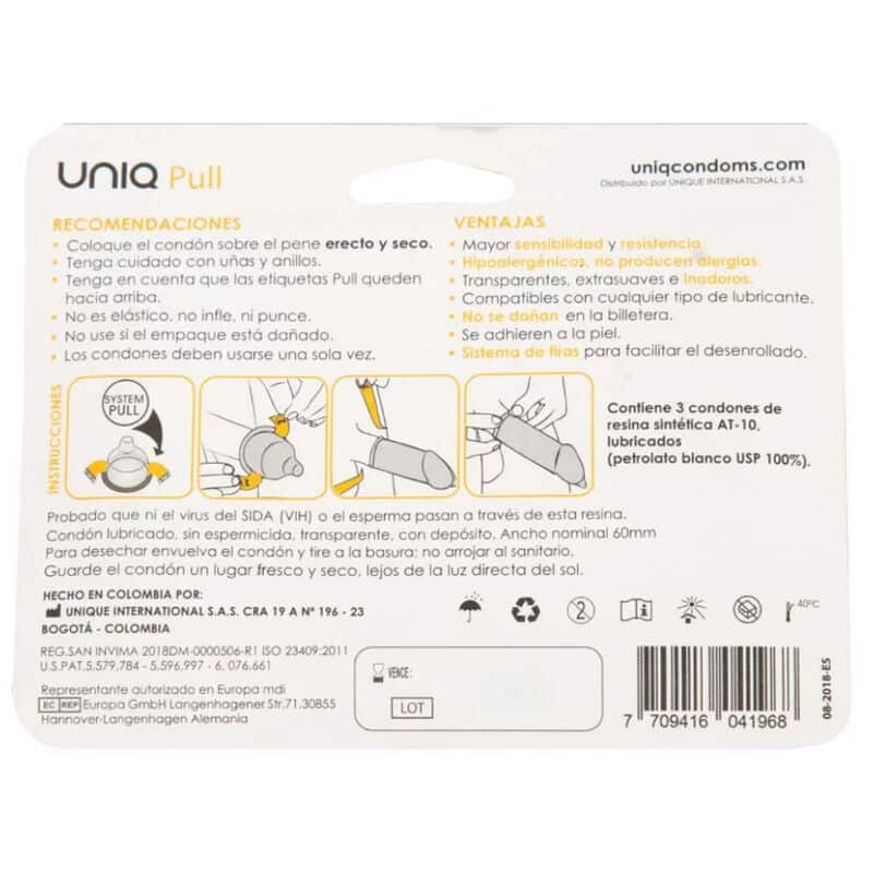 Uniq - Pull Free Latex 3uds - Image 2