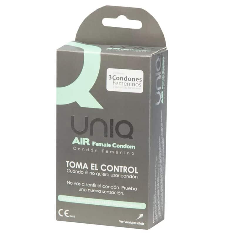 Uniq - Preservativo Fêmea Air 3 Unidades