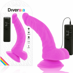 Diversia - Vibração Flexível  21,5 Cm - Roxo