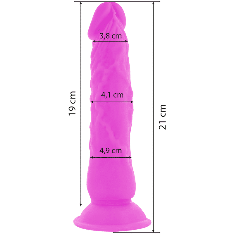 Diversia - Flexível Vibração Vibrante 21 Cm - Roxo - Image 2