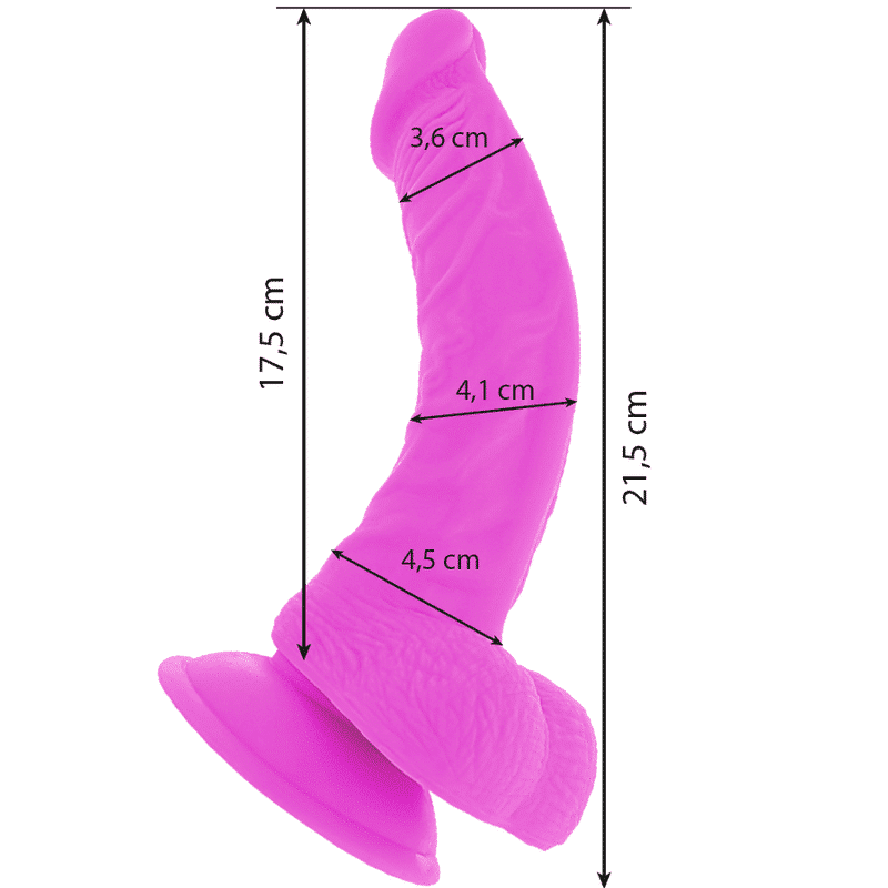 Diversia - Vibração Flexível  21,5 Cm - Roxo - Image 2