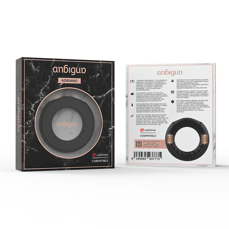 Anbiguo - Adriano Vibrating Ring Watchme Wireless Technology Compatível - Image 11