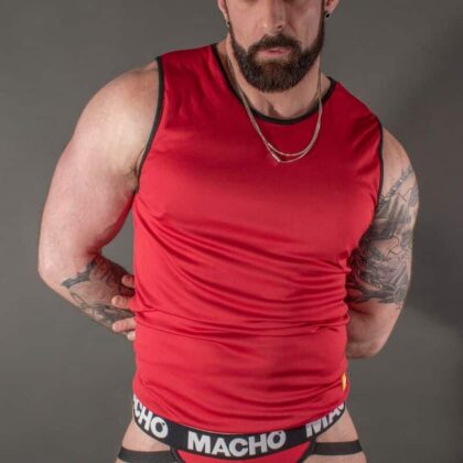 T-Shirt Vermelha Macho
