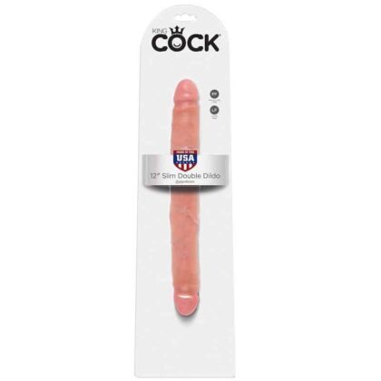 King Cock - Slim Double Dildo