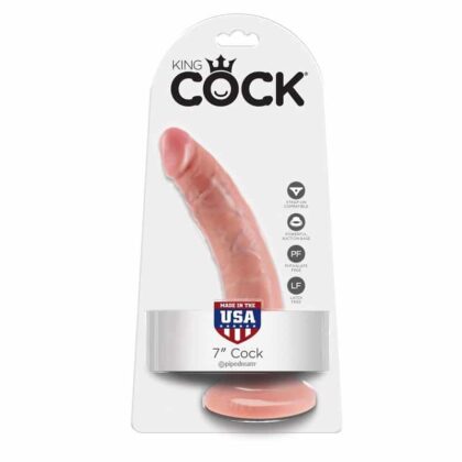 King Cock - 7 "Cock Cor De Pele 17,8 Cm