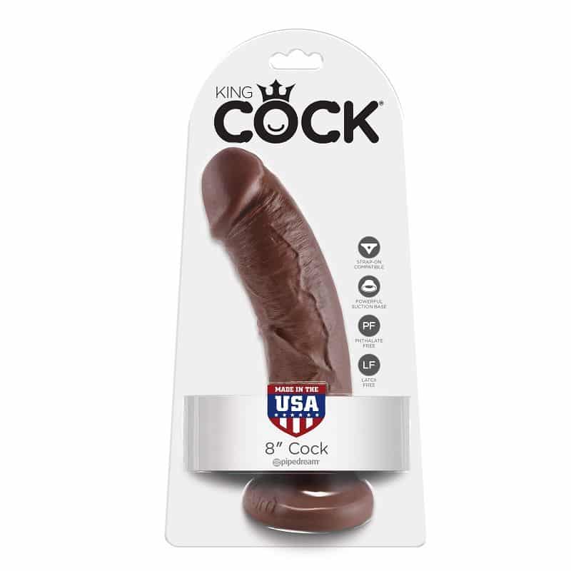 Fotografia do Dildo Marrom 20.3 cm